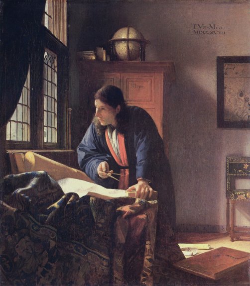 Joannes Vermeer, le Géographe