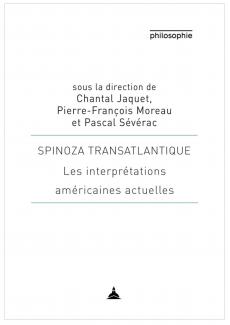 Couverture du livre : Spinoza transatlantique.