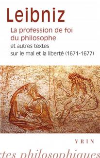 Couverture du livre de Leibniz, La profession de foi du philosophe