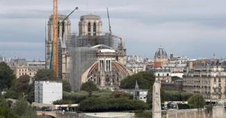 Notre-Dame de Paris en travaux