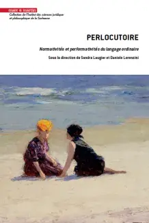 Couverture du livre Perlocutoire Normativités et performativités du langage ordinaire